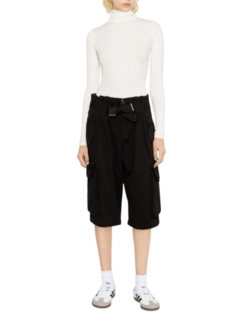 Maglione Donna bianco con dettagli a coste POLO RALPH LAUREN | 211814422001